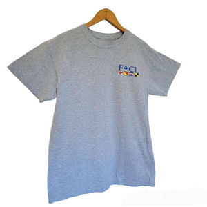 t shirt focl friends of claytor lake virginia lake cox memorial poker run gray